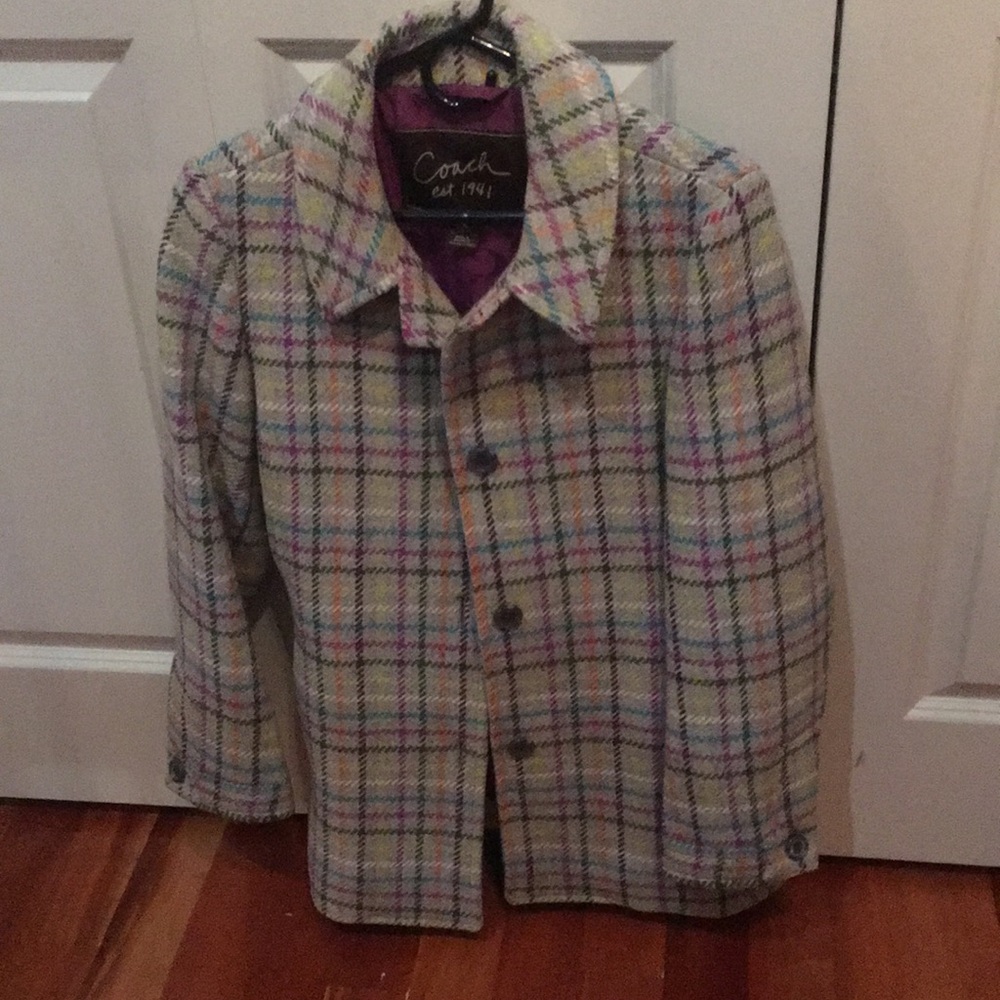 Coach wool coat
